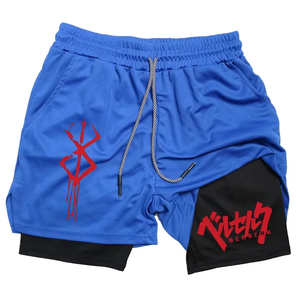 Shorts Deportivos Estilo BERSERK