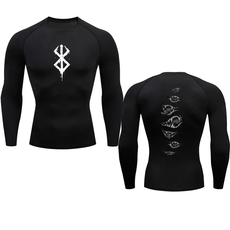 Camiseta de Compresion Estilo BERSERK