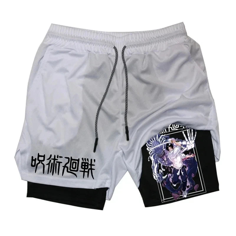 Shorts Deportivos De Jujutsu Kaisen