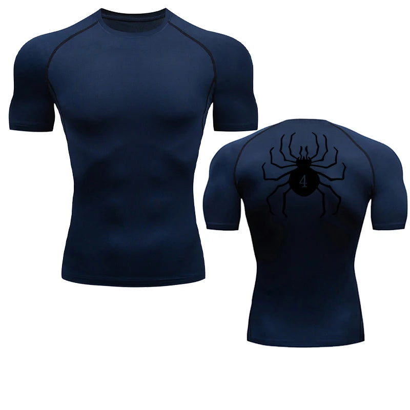 Camiseta de Compresion Estilo Aracnido