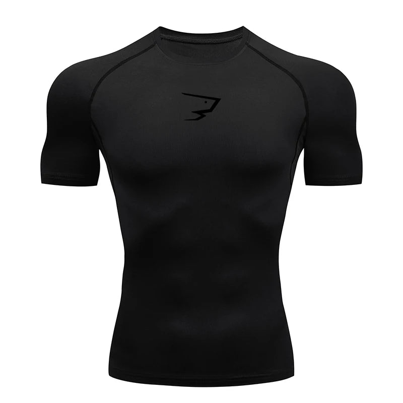 Camiseta de Compresion Estilo GYMRAT