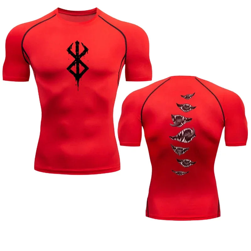 Camiseta de Compresion Estilo BERSERK