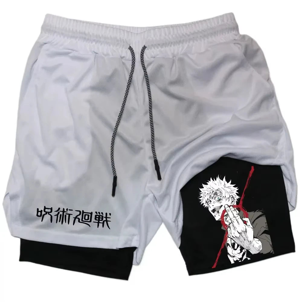 Shorts Deportivos ESTILO Jujutsu Kaisen ANIME