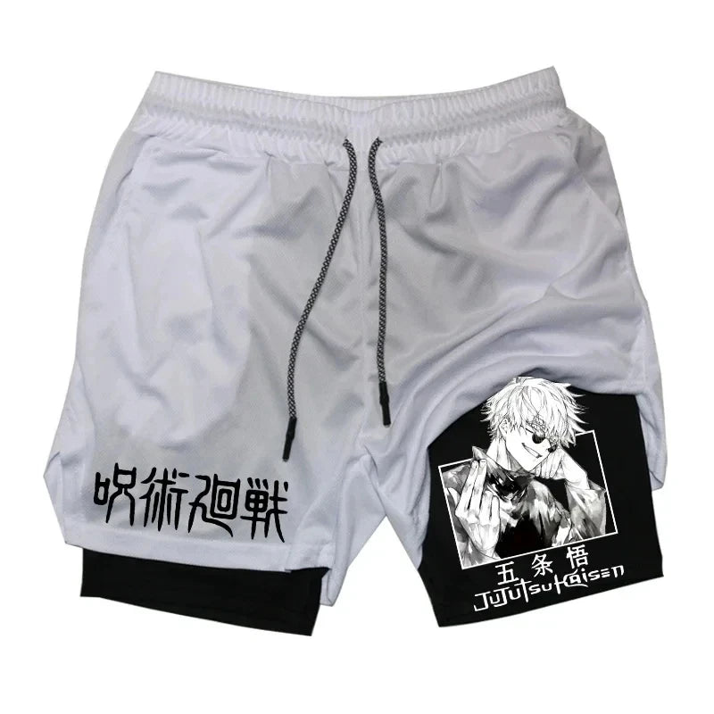Shorts Deportivos De Jujutsu Kaisen