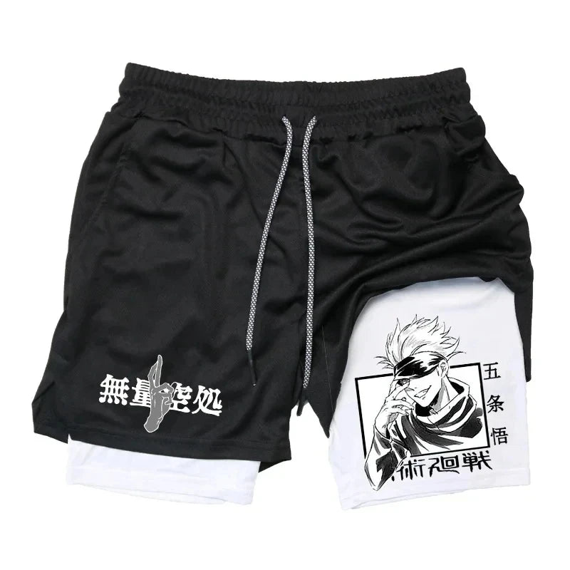 Shorts Deportivos De Jujutsu Kaisen