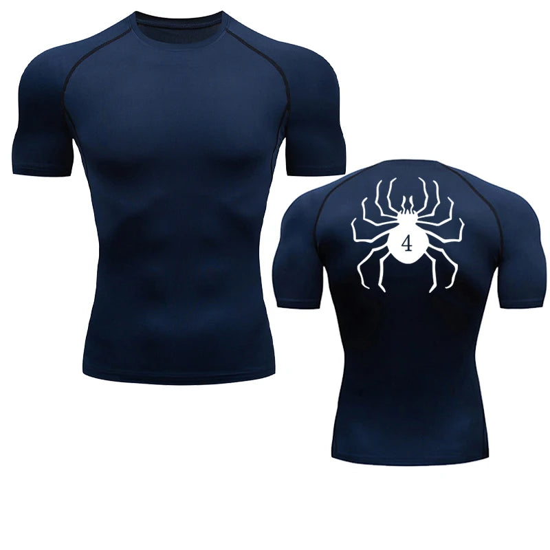 Camiseta de Compresion Estilo Aracnido