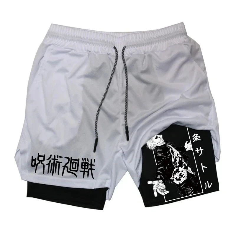 Shorts Deportivos De Jujutsu Kaisen