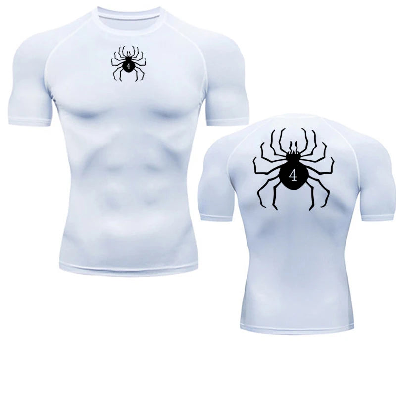 Camiseta de Compresion Estilo Aracnido