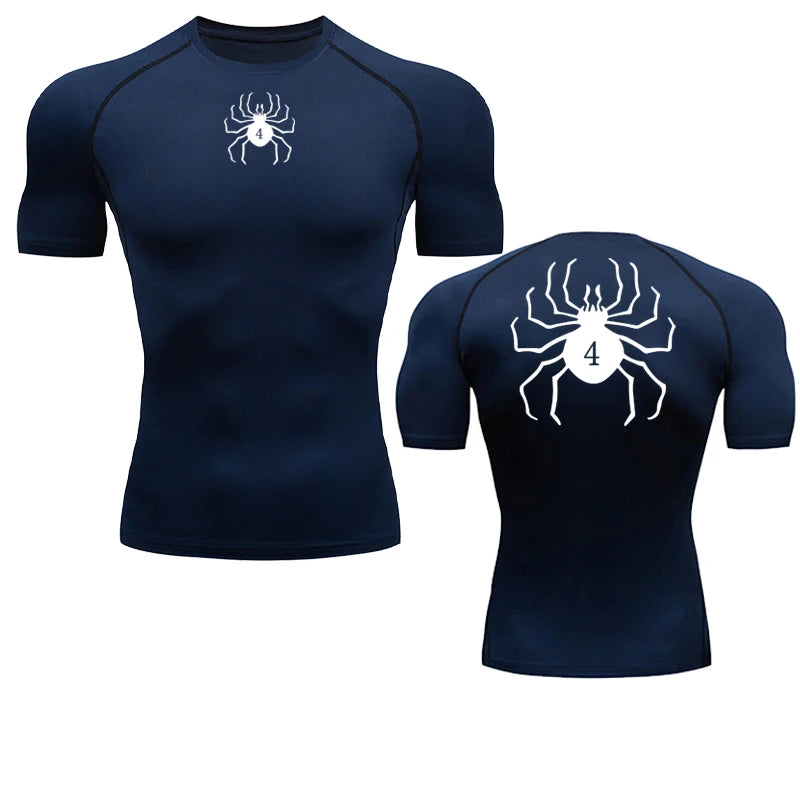 Camiseta de Compresion Estilo Aracnido