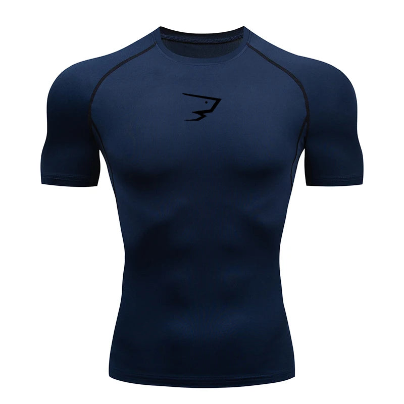 Camiseta de Compresion Estilo GYMRAT